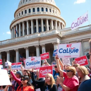 Campaign event for Tanya Miller at the Georgia State Capitol