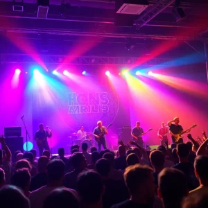 Umphrey's McGee performing live on stage