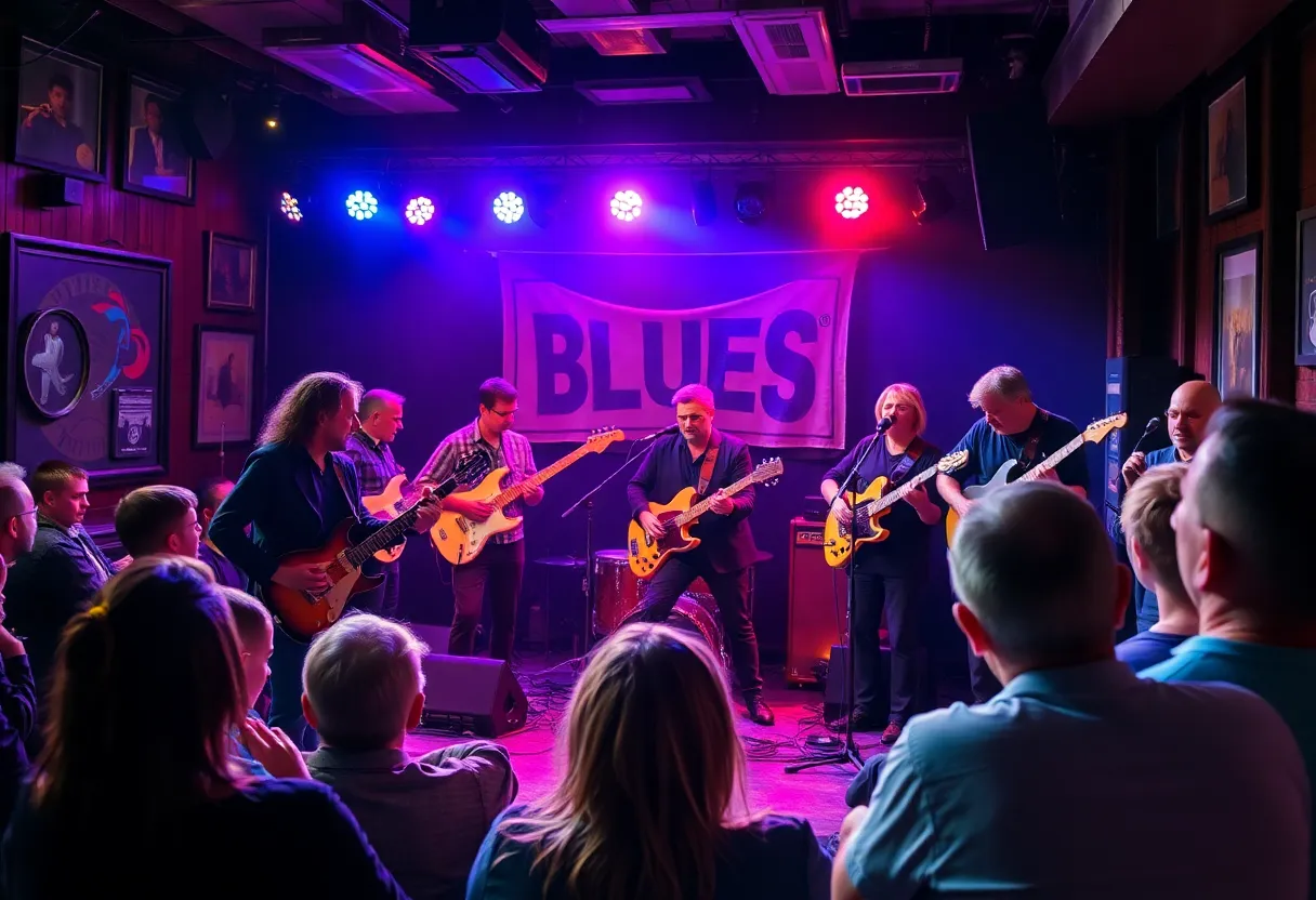 Performers at ATL BluesCartel concert