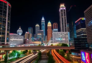 Atlanta skyline representing Georgia's business environment
