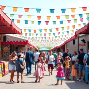 Families enjoying a cultural festival in Atlanta