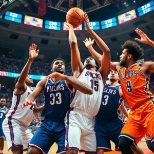 Atlanta Dream player shooting during WNBA Playoffs