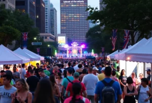 Various events happening in Atlanta including concerts and festivals