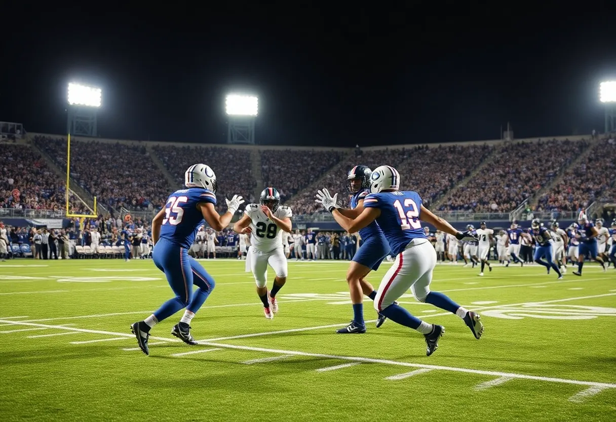 Atlanta Falcons players in action during game against Washington Commanders.