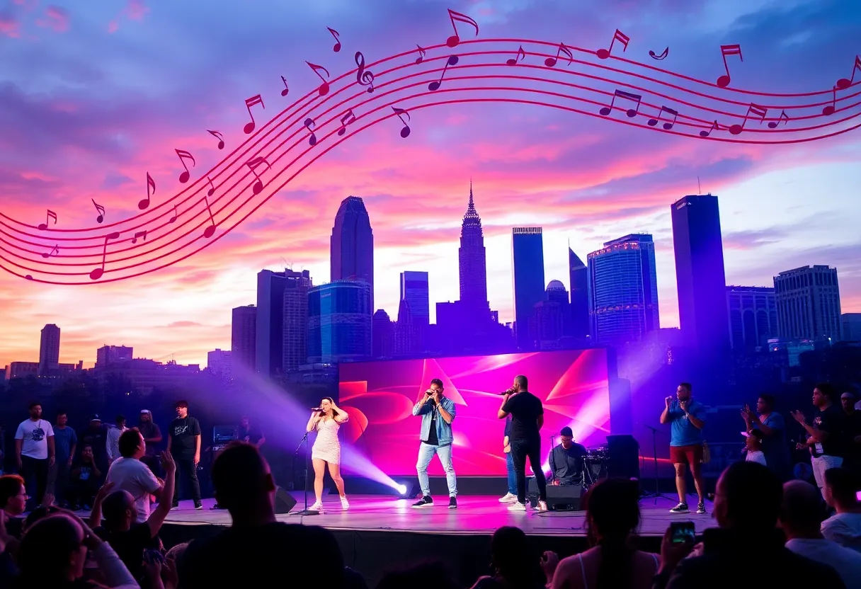 Artists celebrating hip-hop culture in Atlanta