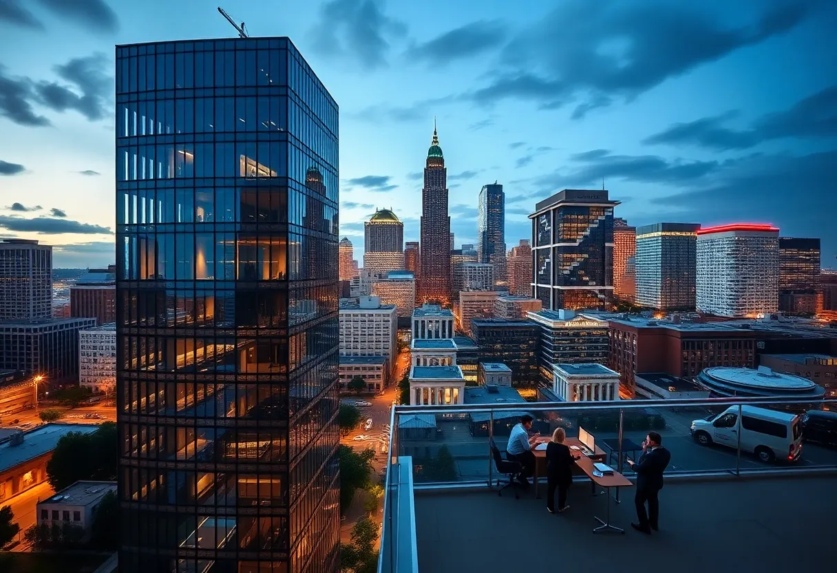 Modern office building acquisition in Atlanta