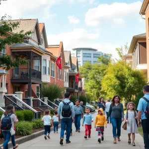 Families exploring private schools in Atlanta