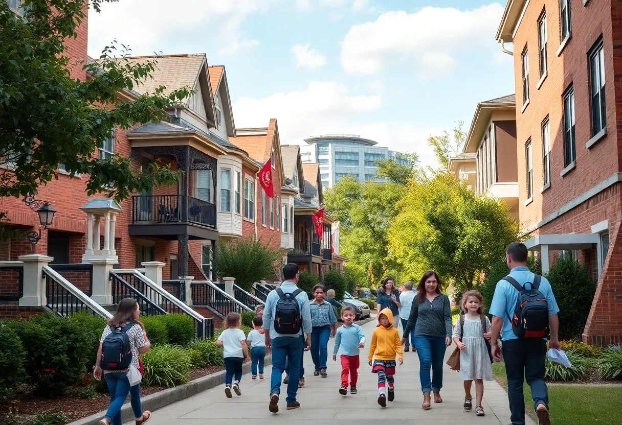 Families exploring private schools in Atlanta