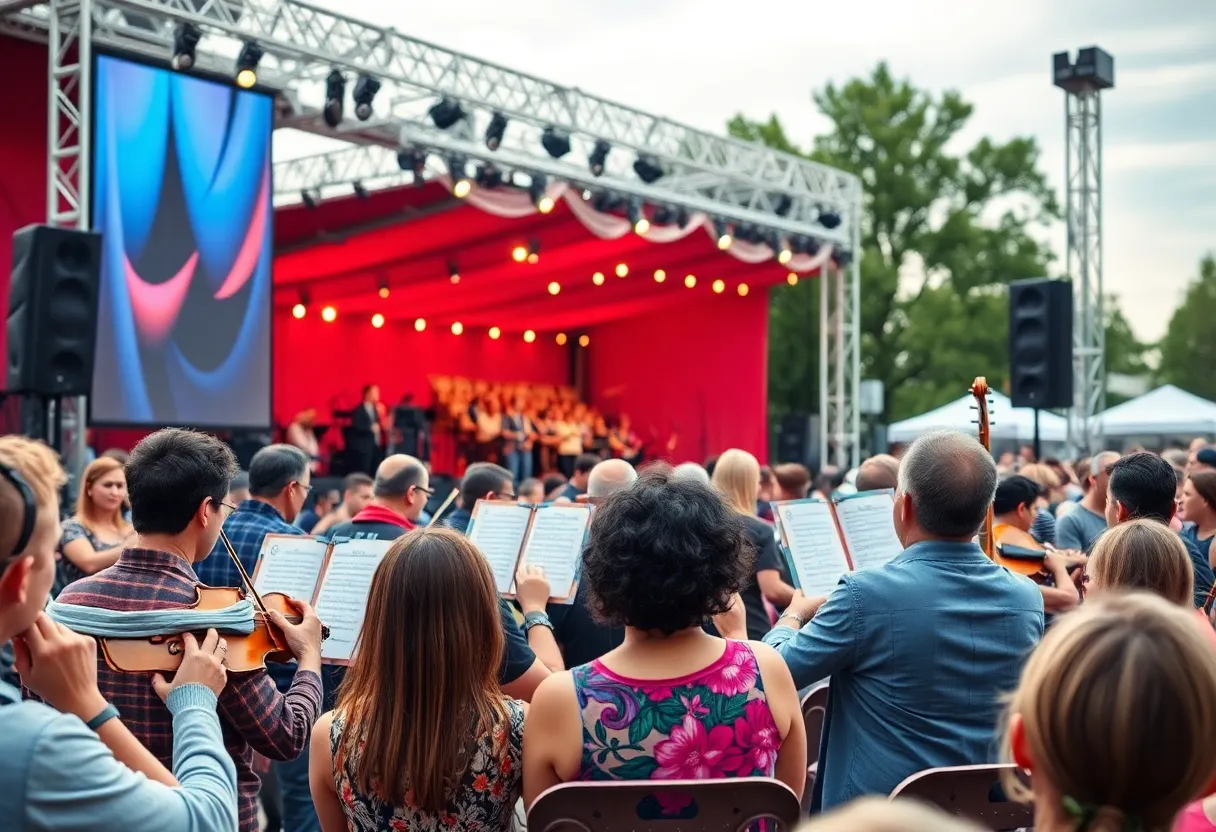 Atlanta Symphony Orchestra outdoor concert