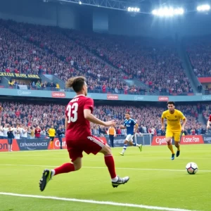 Soccer match between Atlanta United and Columbus Crew