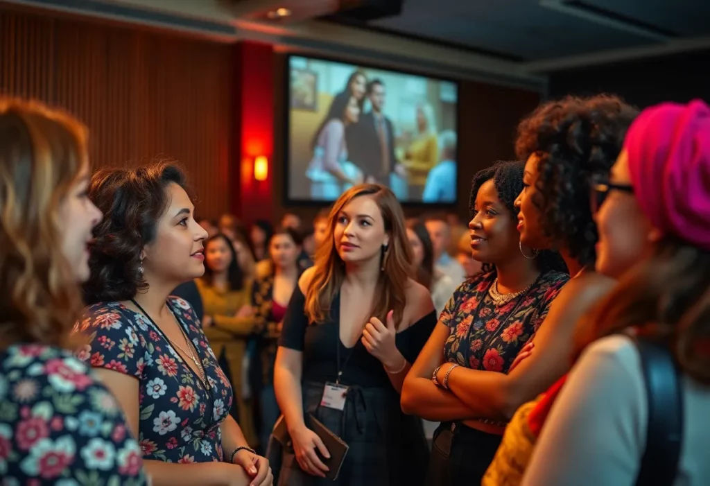 Women filmmakers at Atlanta Women's Film Festival