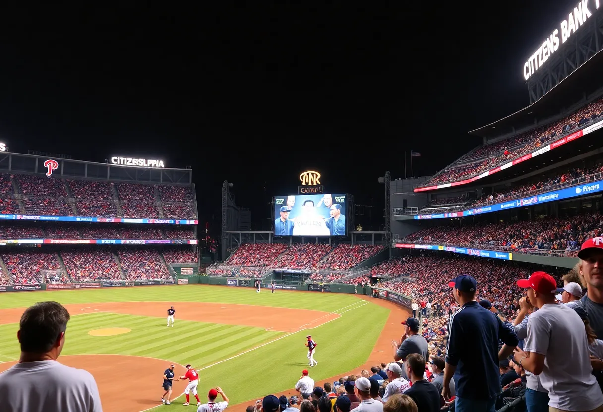 Atlanta Braves vs Philadelphia Phillies Game Night at Citizens Bank Park