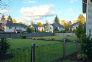 Suburban neighborhood in Buckhead, Atlanta