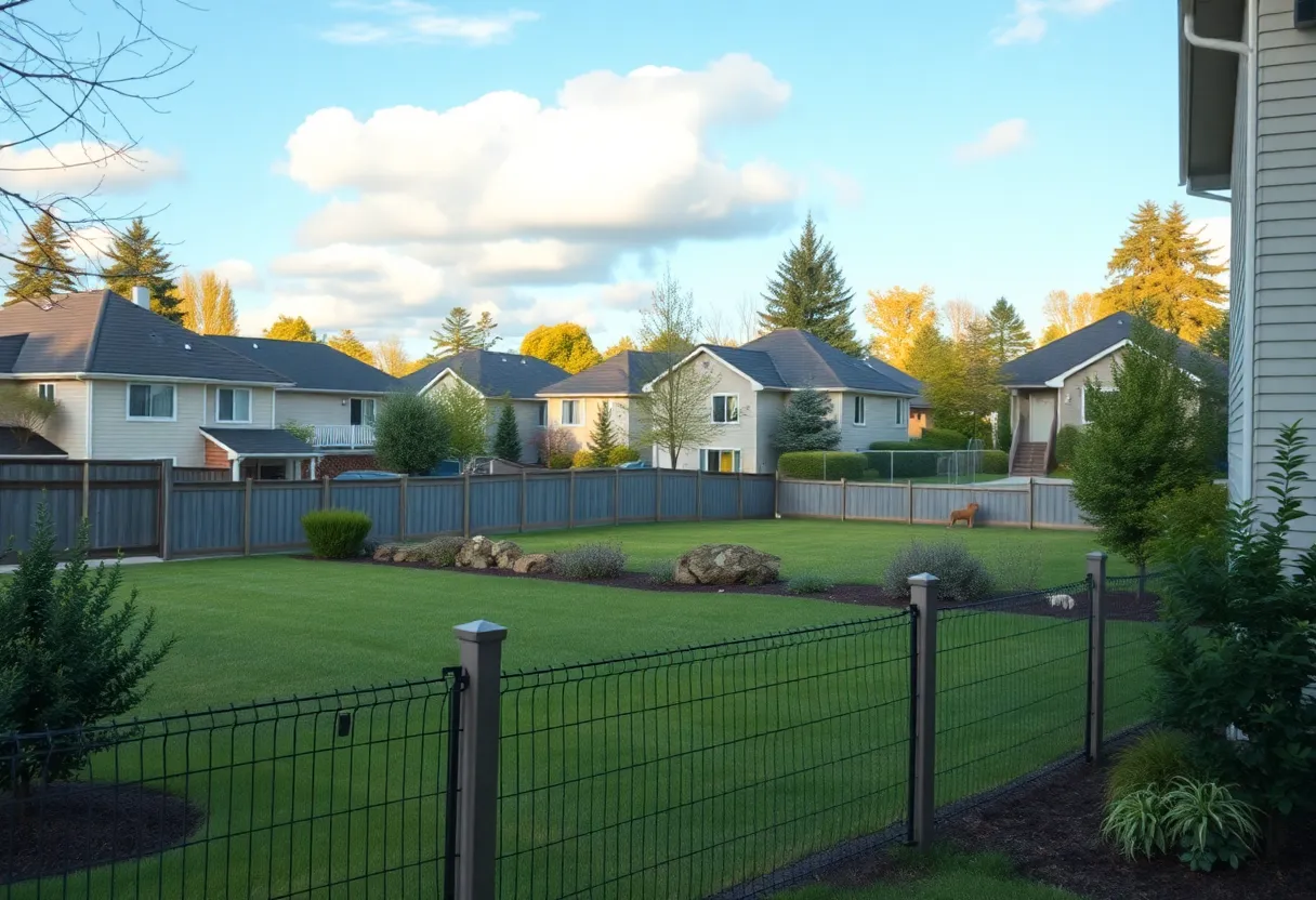Suburban neighborhood in Buckhead, Atlanta