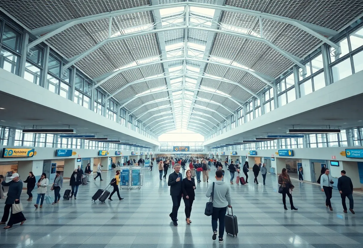 Newly expanded Concourse D at Hartsfield-Jackson Atlanta International Airport