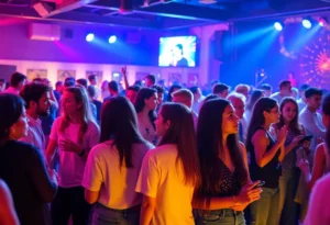 Awards night celebration with young storytellers and creative leaders