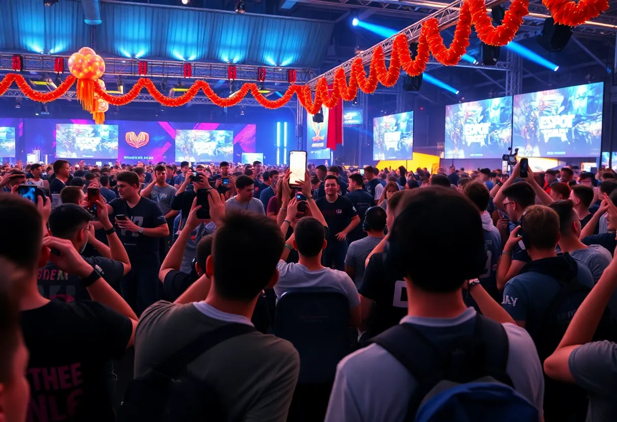 Crowd at DreamHack Atlanta esports festival