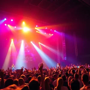 Enthusiastic crowd at Dua Lipa's Radical Optimism Tour launch concert