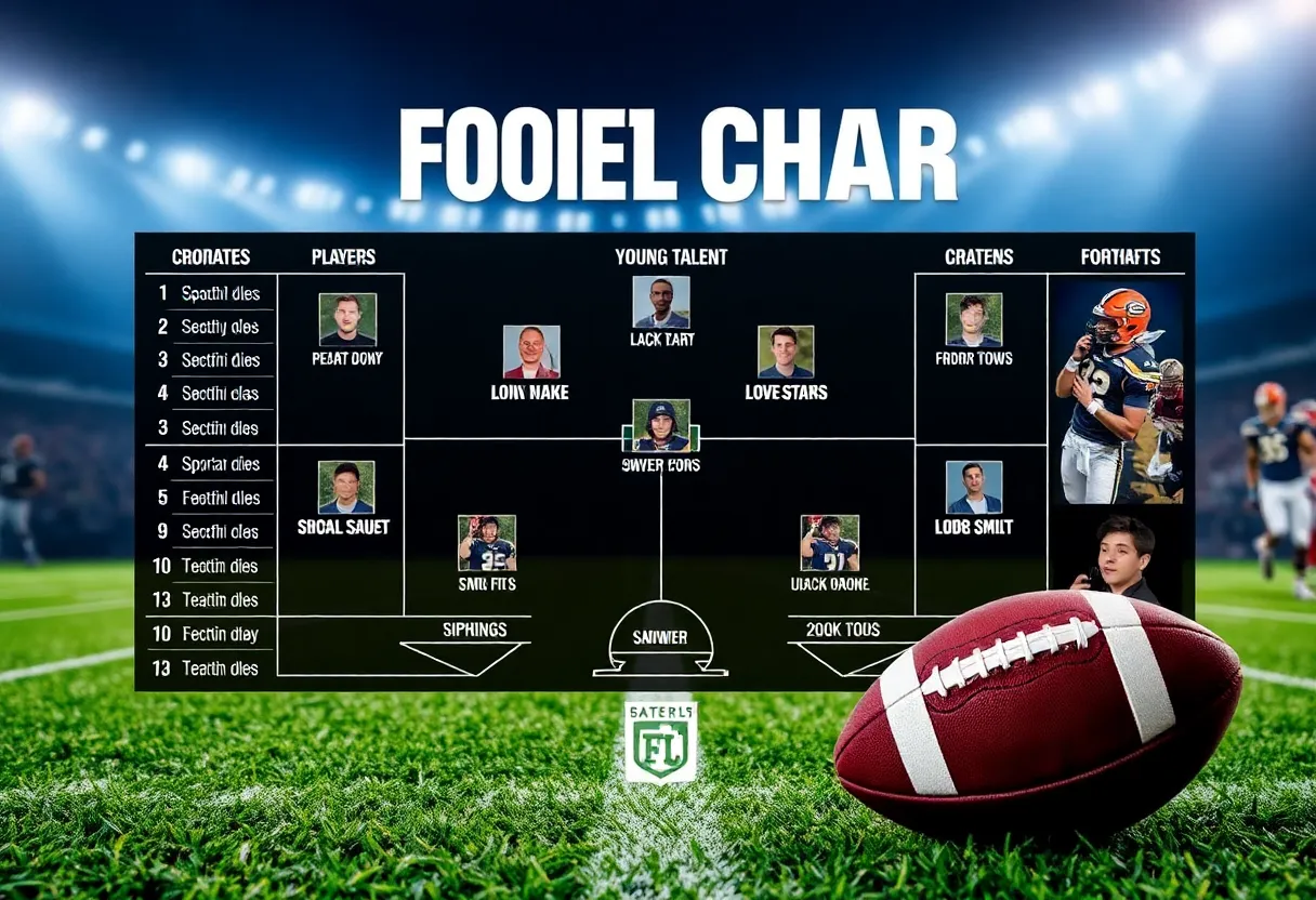 Depth chart update for the Atlanta Falcons