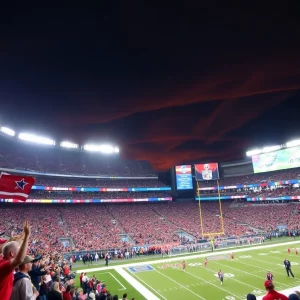 Atlanta Falcons vs Minnesota Vikings game atmosphere