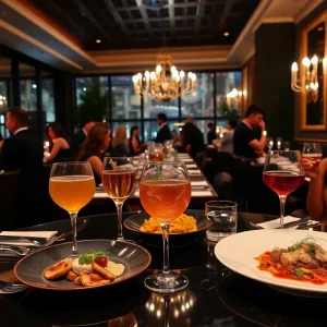 Upscale dining and nightlife at Seven Midtown in Atlanta