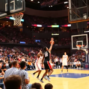 Atlanta Hawks competing against Minnesota Timberwolves