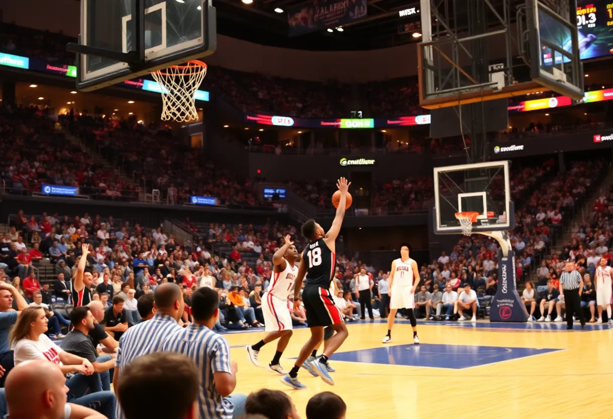 Atlanta Hawks competing against Minnesota Timberwolves