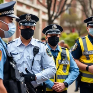 Police presence at HBCUs during lockdown