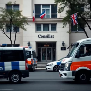 Police response outside Israeli Consulate in Atlanta