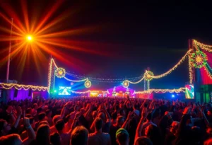 Lucy Dacus performing at Shaky Knees Festival in Atlanta