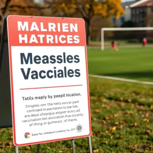 Public Health Notice about Measles Vaccination