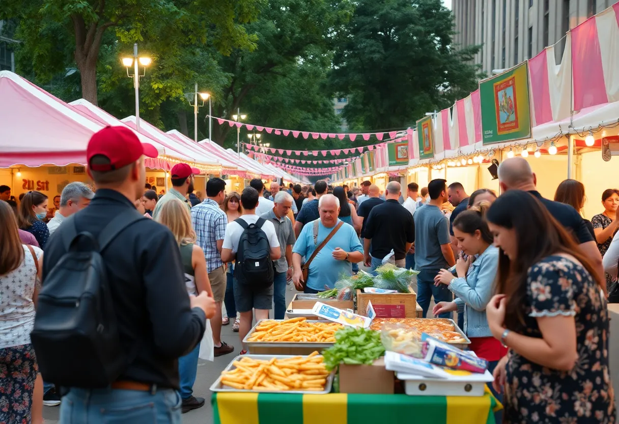 Festivals and events in Metro Atlanta featuring food and cultural activities.