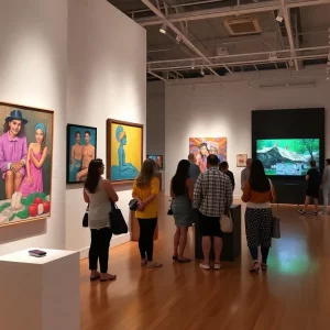 Artworks from the OJALA exhibition celebrating Latin Heritage Month