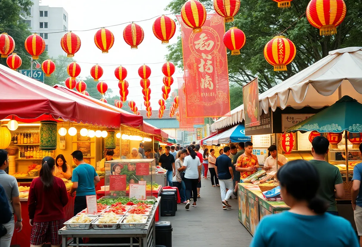 Panda Fest featuring Asian cuisine and cultural performances