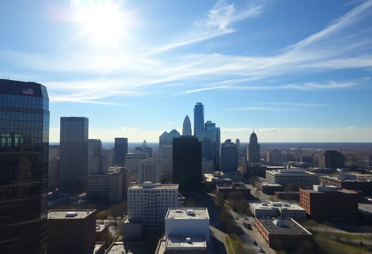 A sunny day in Atlanta, Georgia