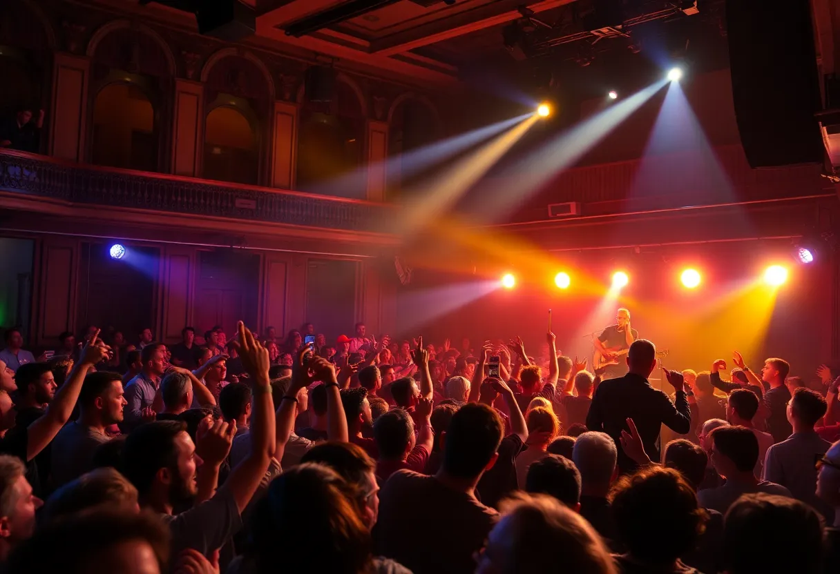 Widespread Panic performing at Fox Theatre Atlanta