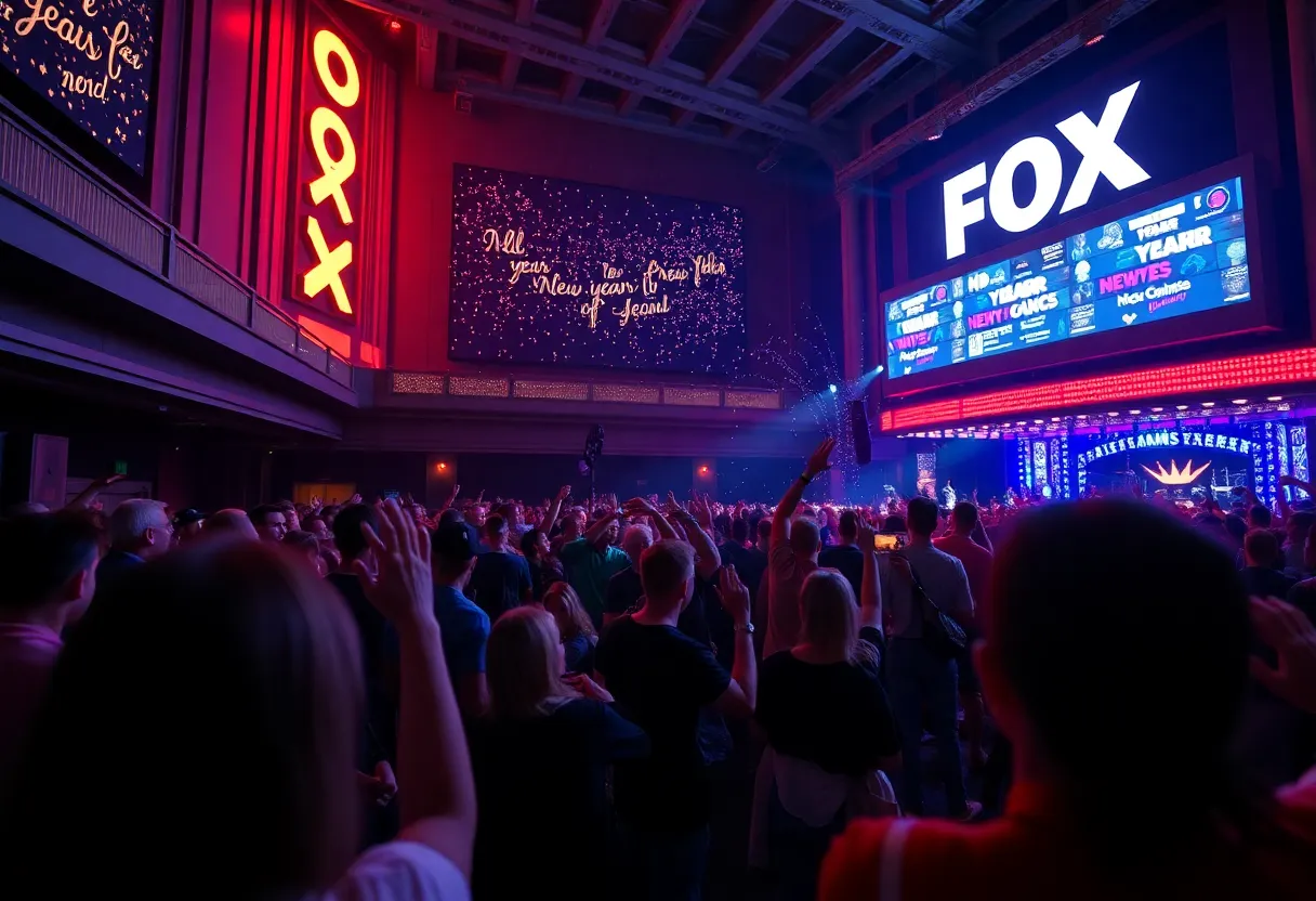 Widespread Panic performing at The Fox Theatre for New Year’s concert.