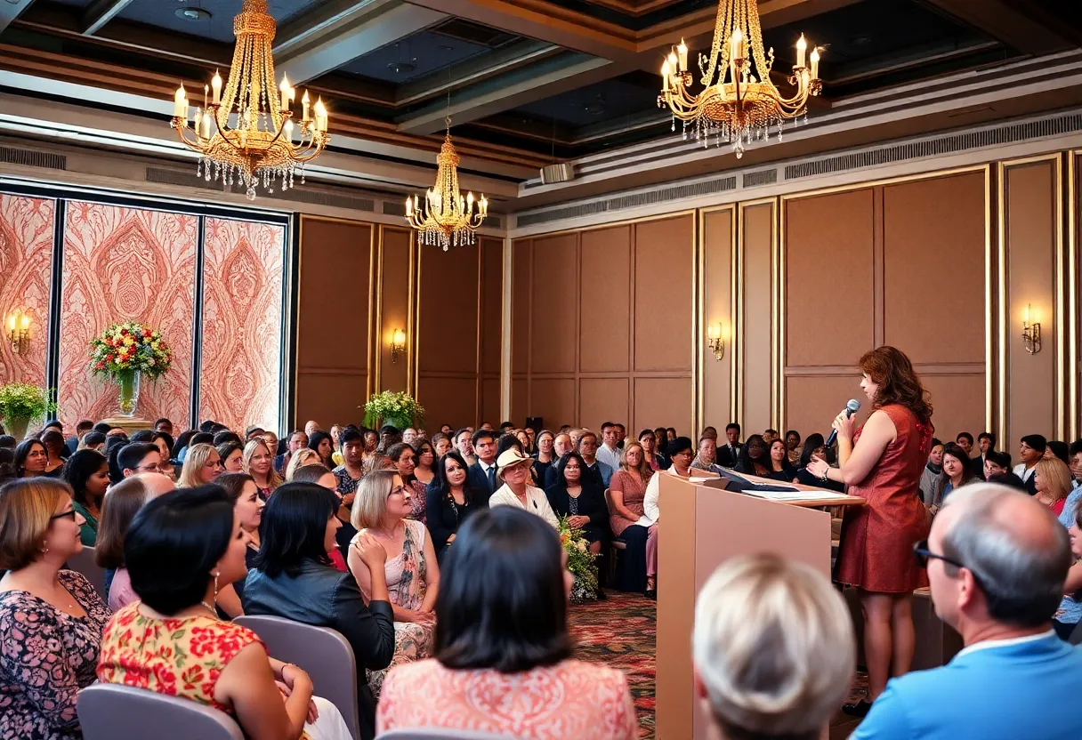 Celebration of women in leadership at the Women of Distinction Award Luncheon