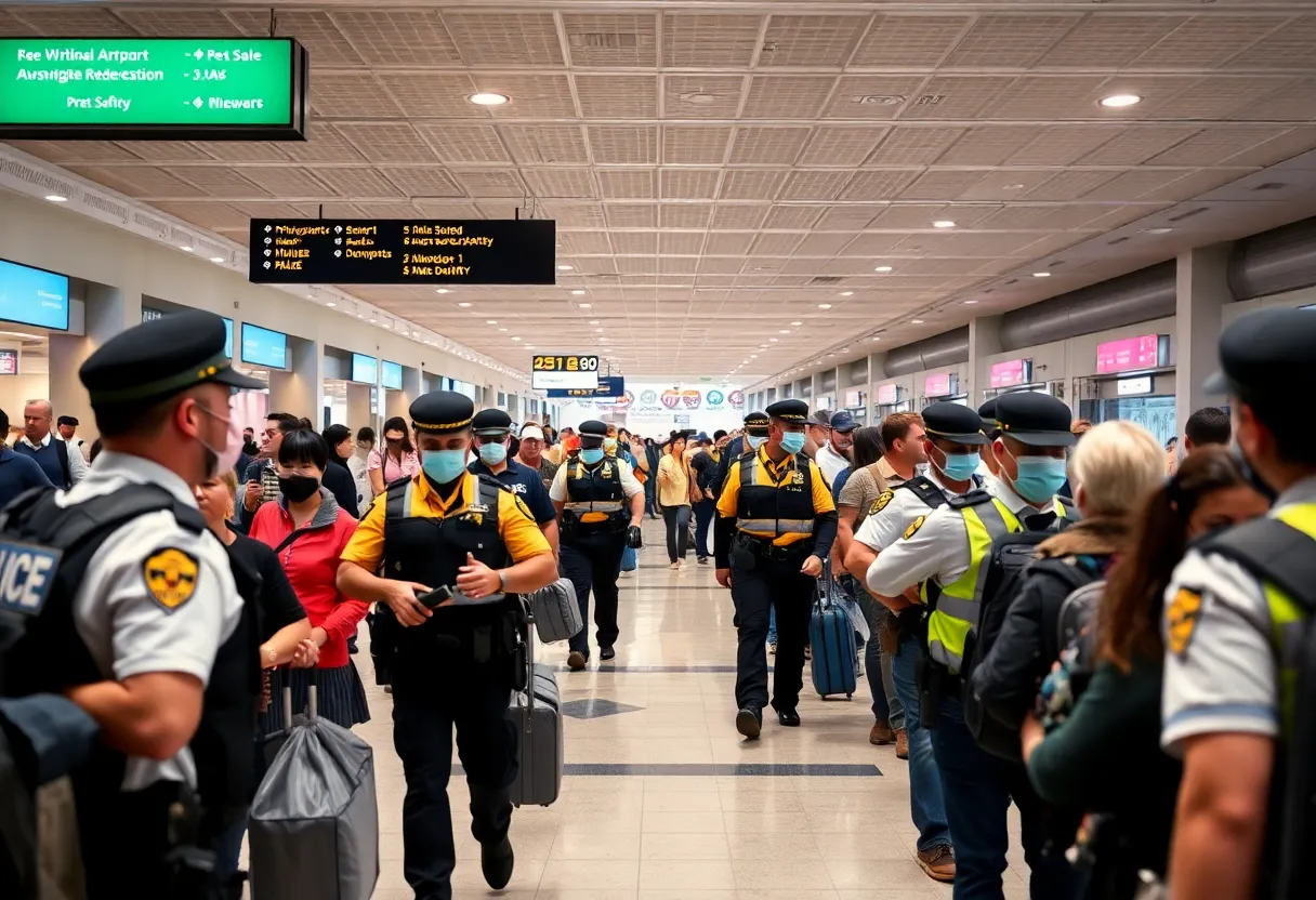 Emergency response at Hartsfield-Jackson Atlanta International Airport