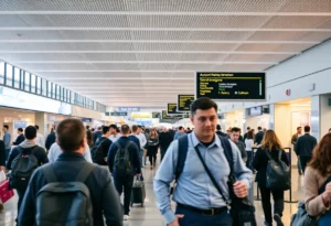 A busy terminal at Hartsfield-Jackson Atlanta International Airport