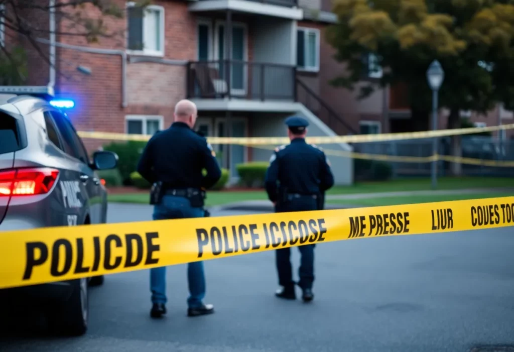 Atlanta police investigating a shooting at an apartment complex