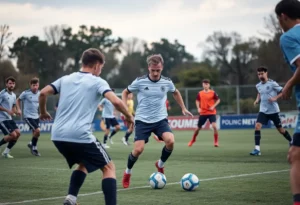 Atlanta United 2 players in action against Chattanooga FC