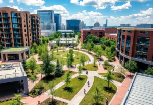 Image showcasing the urban landscape of Buckhead, Atlanta