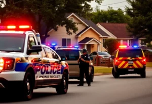 DeKalb County police conduct a drug raid