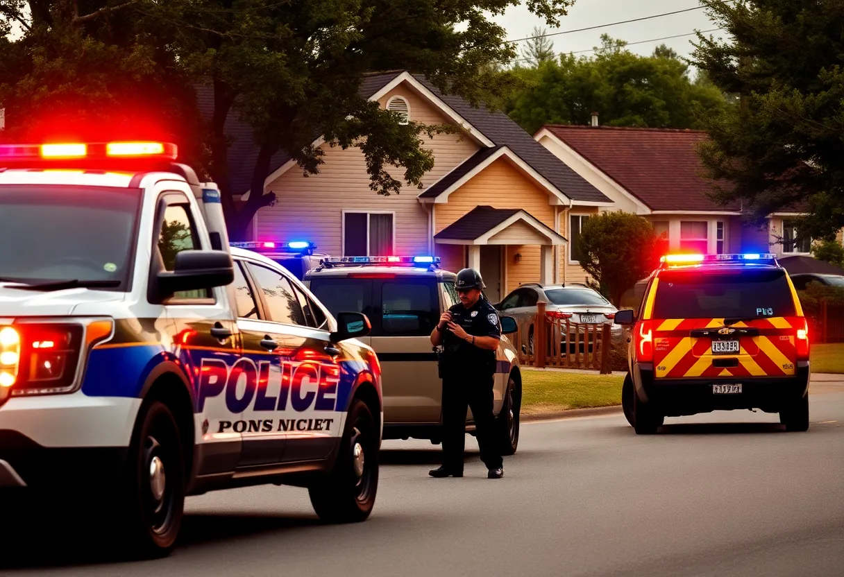 DeKalb County police conduct a drug raid