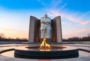 Eternal Flame at Martin Luther King Jr Center