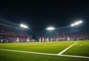 Atlanta Falcons players in action during Week 7 against San Francisco 49ers