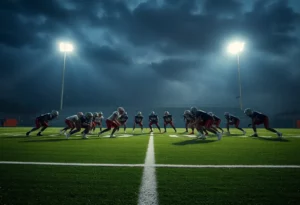 Atlanta Falcons preparing for a football game against the San Francisco 49ers