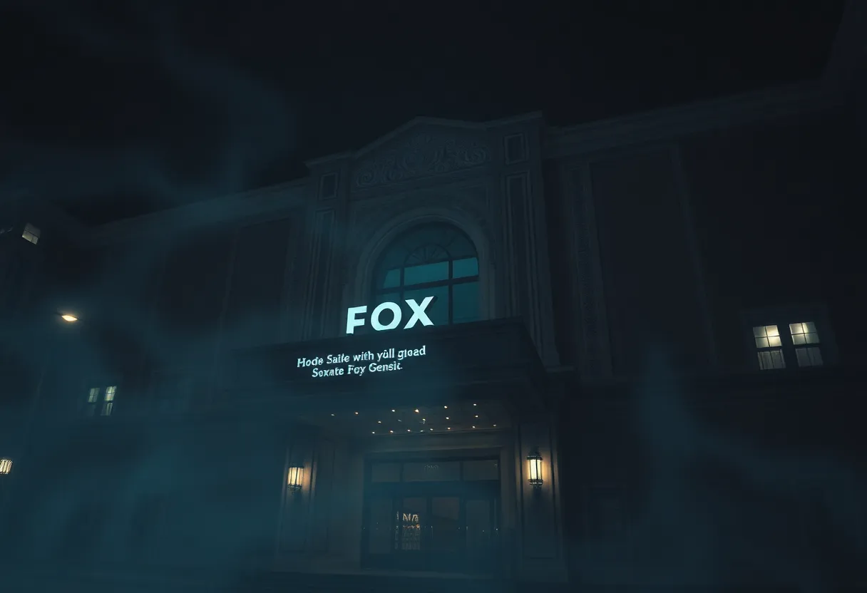 Haunted view of Fox Theatre in Atlanta