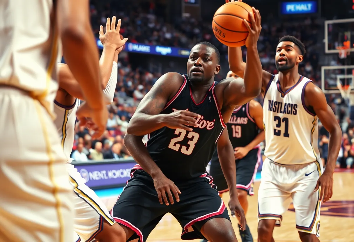 Atlanta Hawks vs Miami Heat basketball game during preseason.
